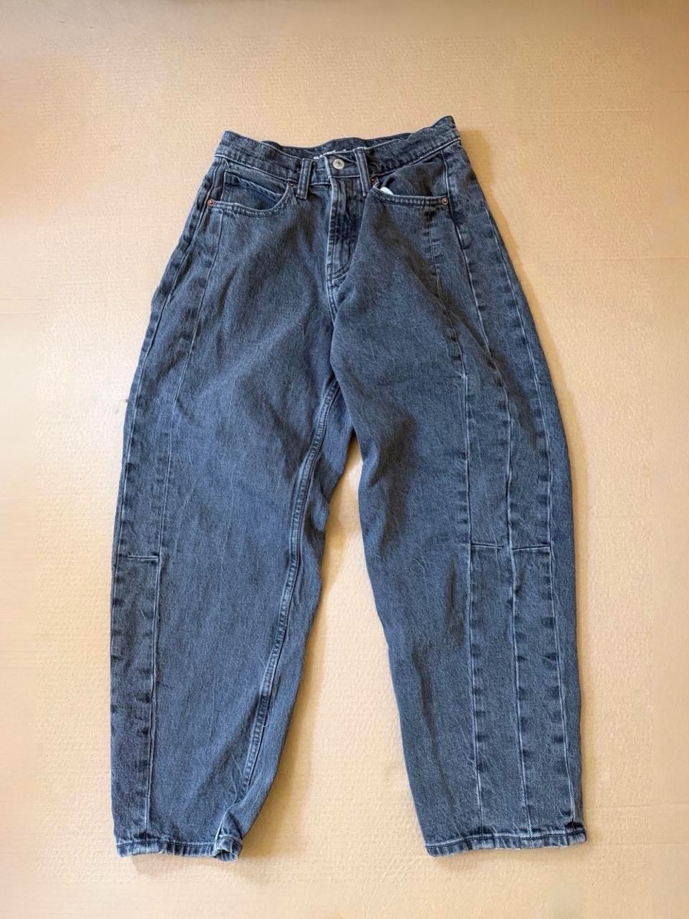 Old Navy Black Washed Boyfriend Jeans